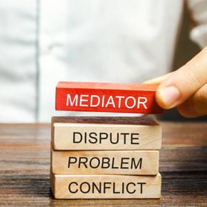 Mediation as a path to resolving contract disputes in California.